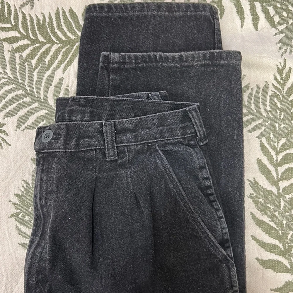 Pleated Wranglers Rodeo Vintage 31x36 High Rise Jeans Black EUC VTG 90s Western - Picture 2 of 7